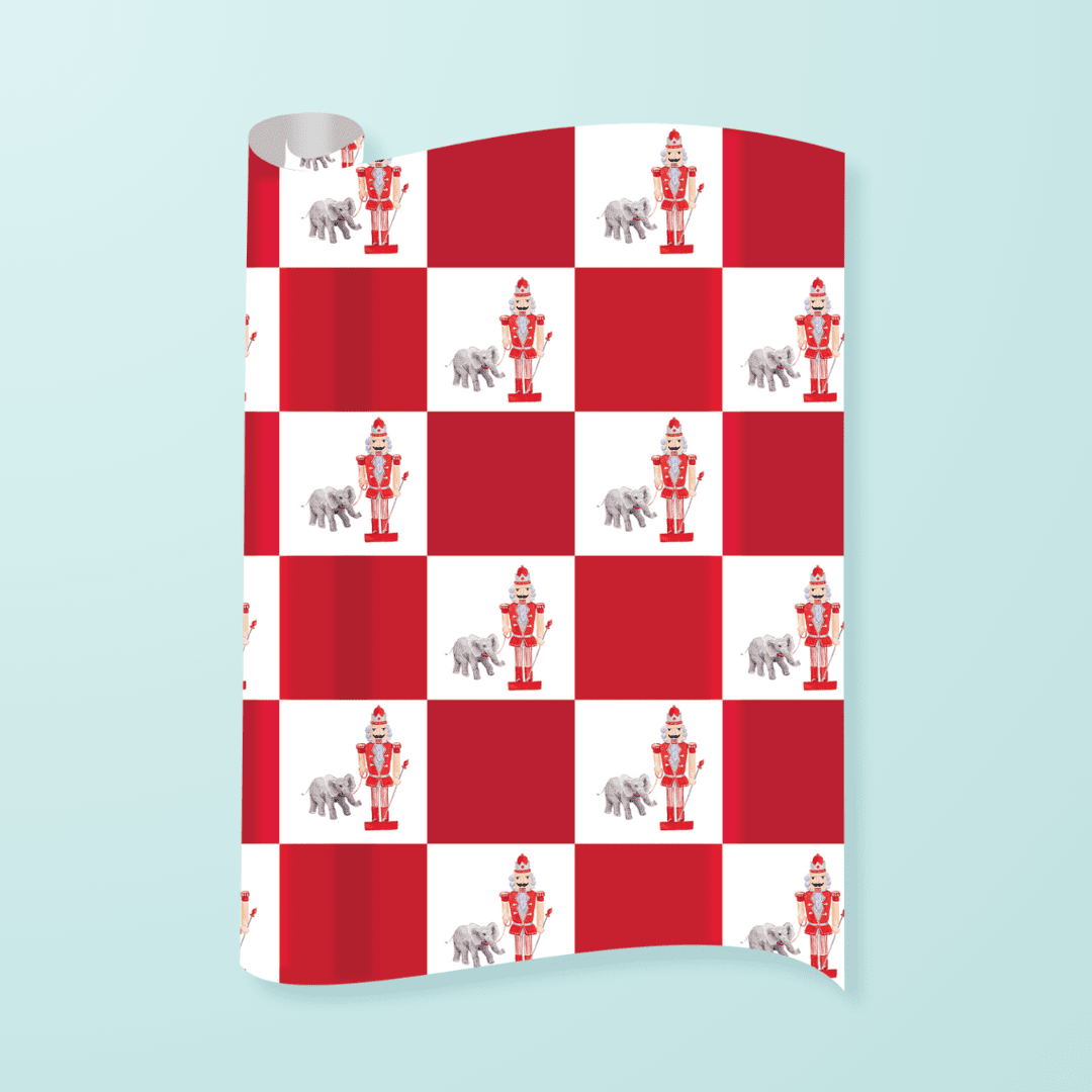 Tuscaloosa Nutcracker Gift Wrap - themonogram manor 