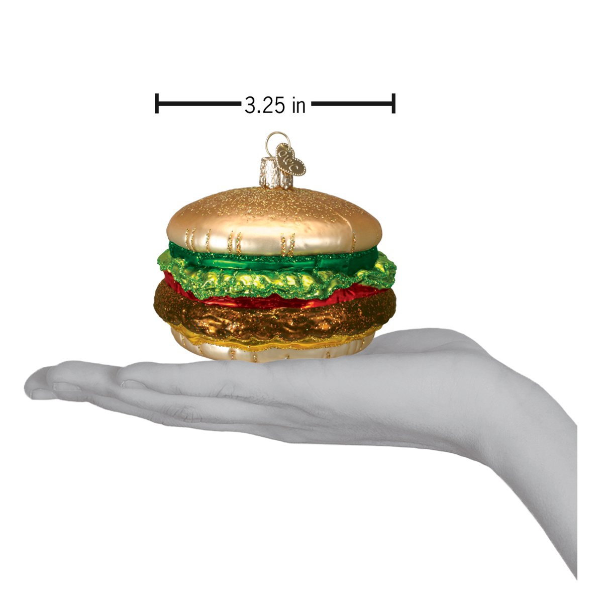 Cheeseburger Ornament - #themonogram manor #