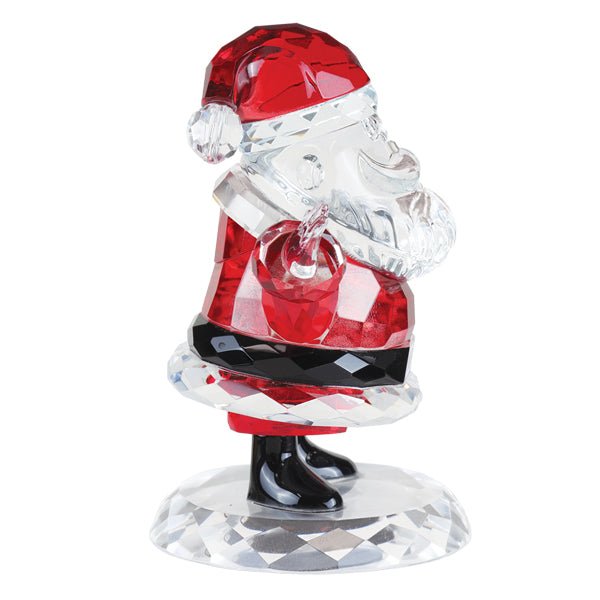 Santa Claus Crystal Figurine - themonogram manor 