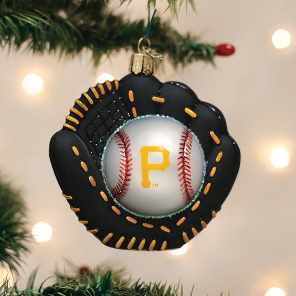 Pirates Baseball Mitt Ornament - themonogram manor 