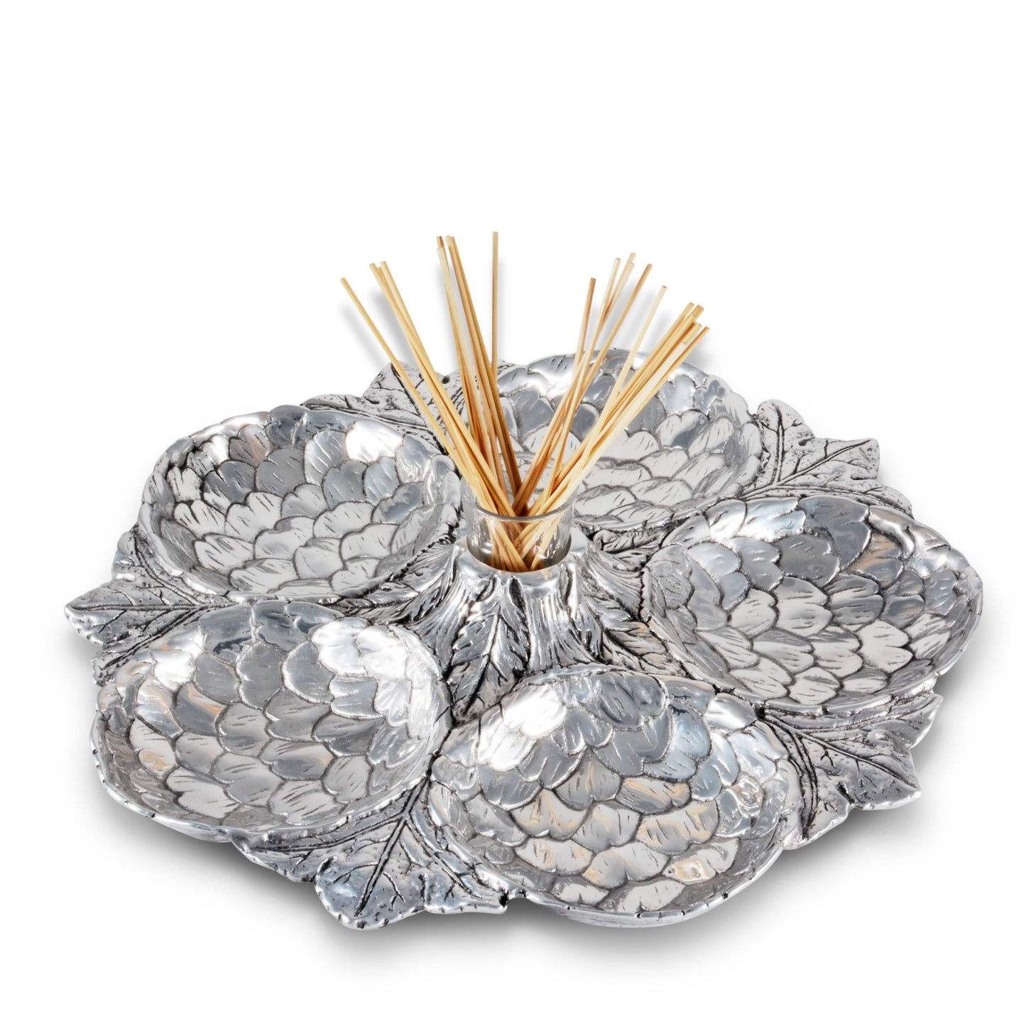 Artichoke 5 Section Snack Tray - themonogram manor 
