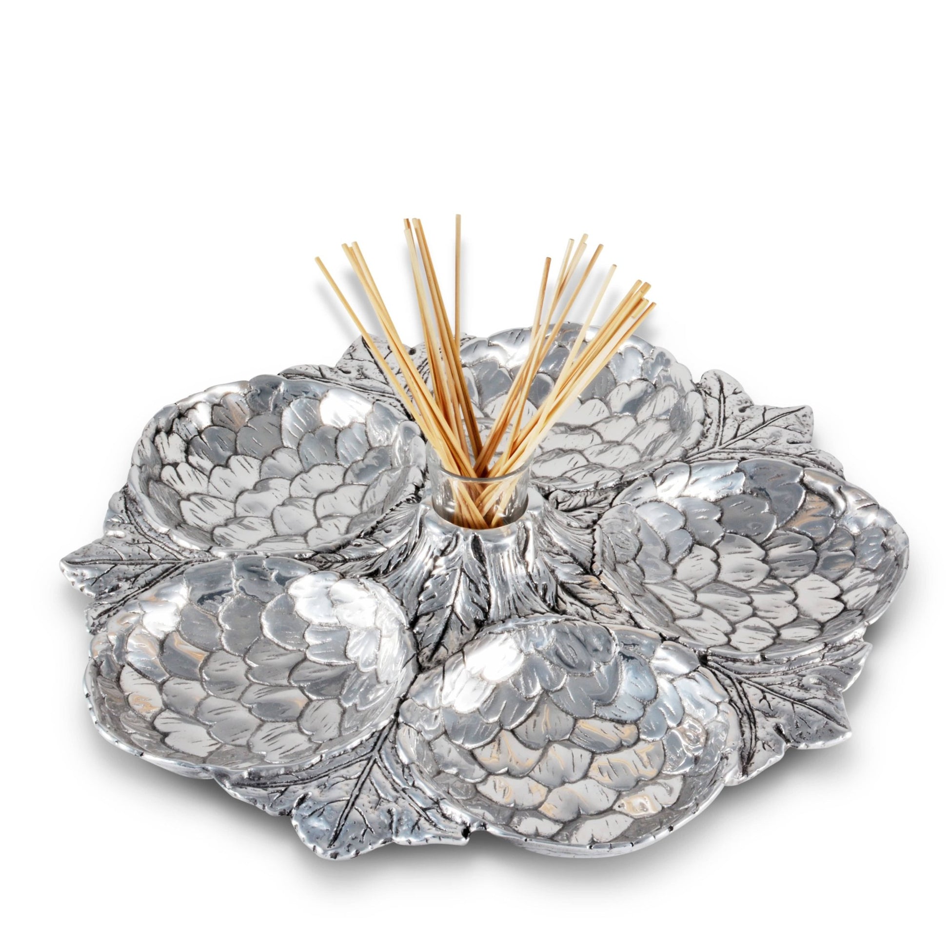 Artichoke 5 Section Snack Tray - themonogram manor 