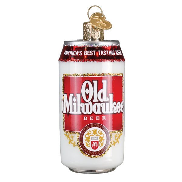 Old Milwaukee Beer Can Ornament - themonogram manor 