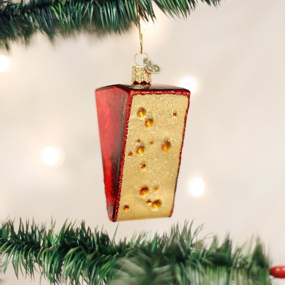 Cheese Wedge Ornament - themonogram manor 