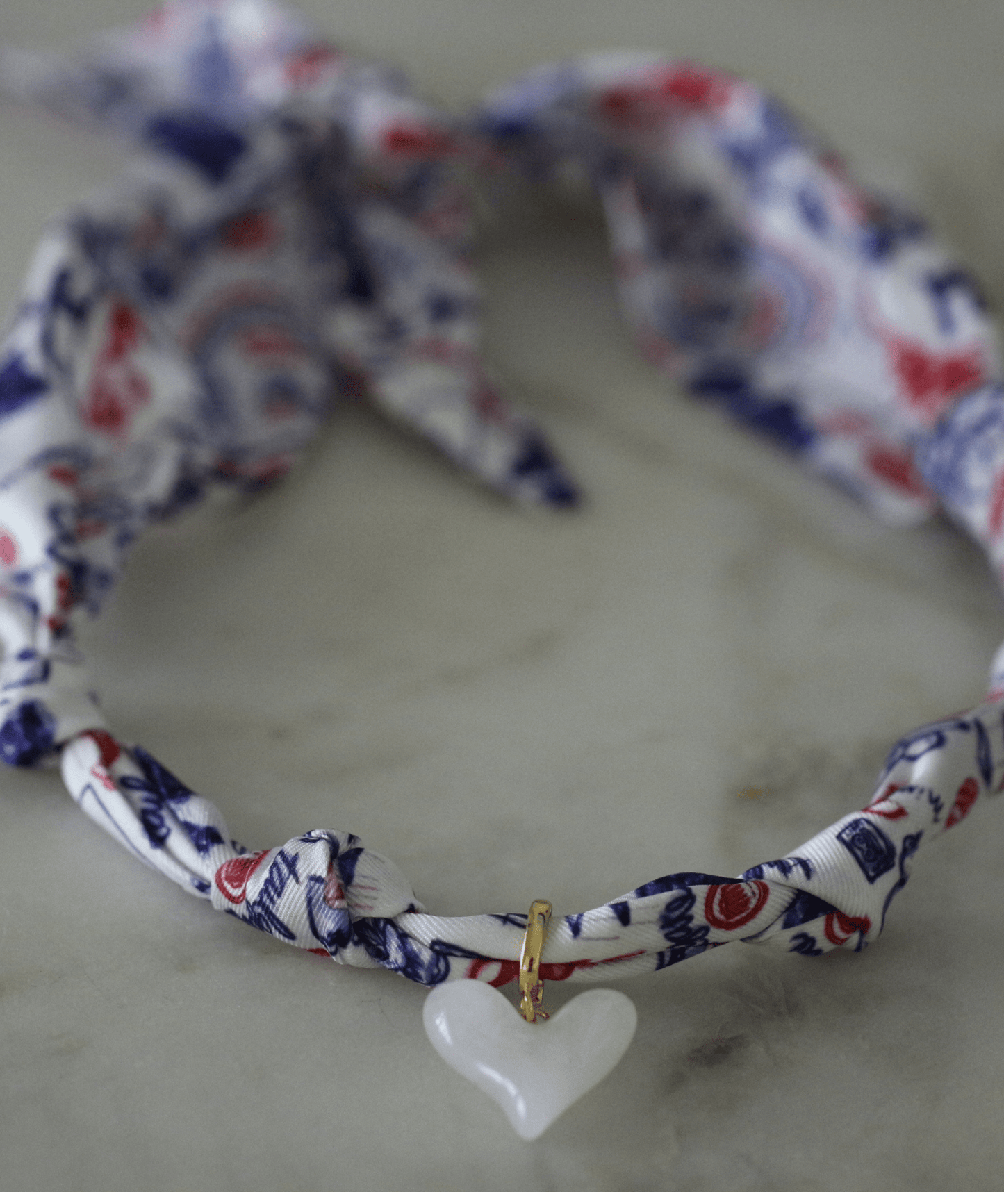 Oxford Tailgate Scarf Necklace - themonogram manor 