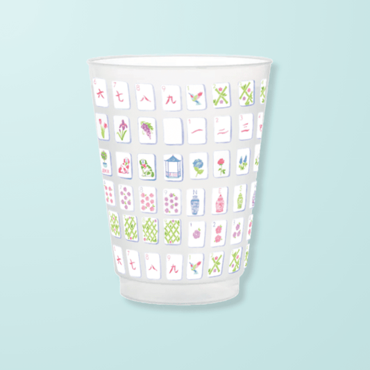 Mahjong Cups - themonogram manor 