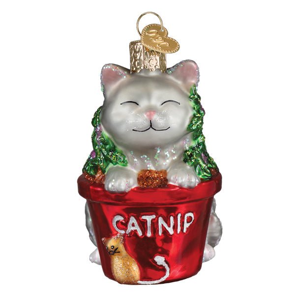 Catnip Cat Ornament - themonogram manor 