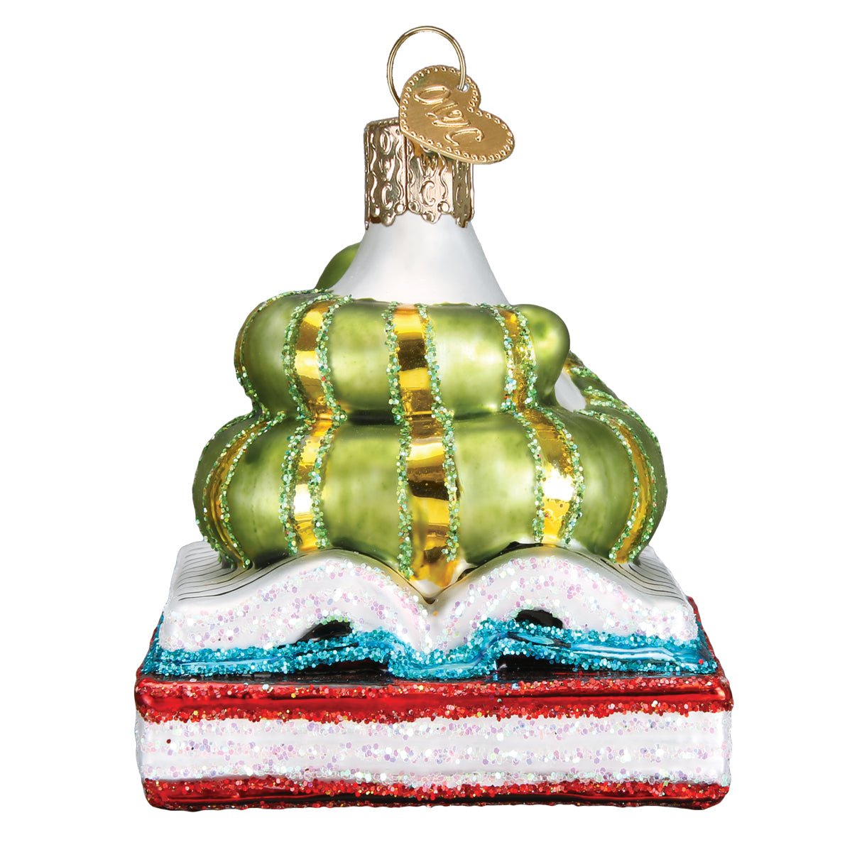 Bookworm Ornament - themonogram manor 