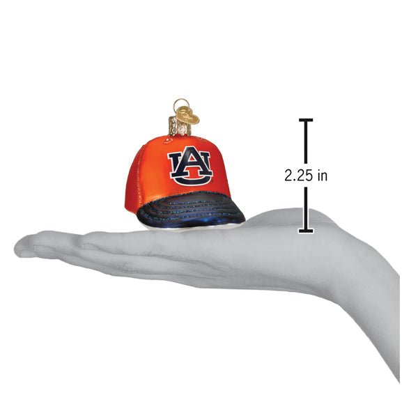 Auburn Baseball Cap Ornament - themonogram manor 
