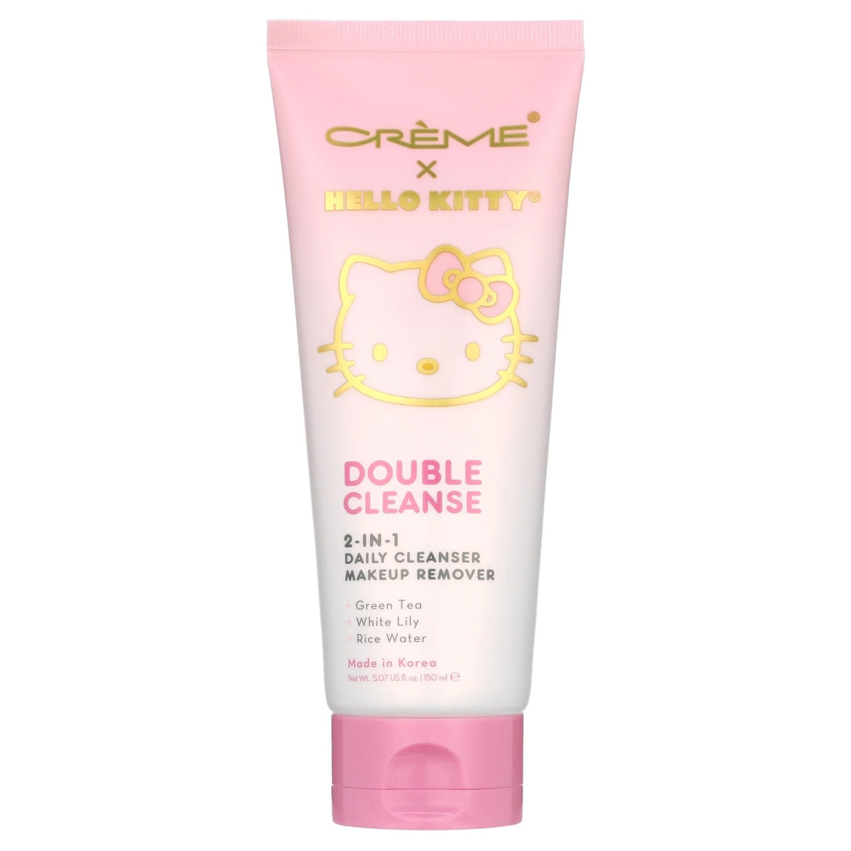 Hello Kitty Double Cleanser 2- In-1 Facial Foam Cleanser for All Skin Types - themonogram manor 