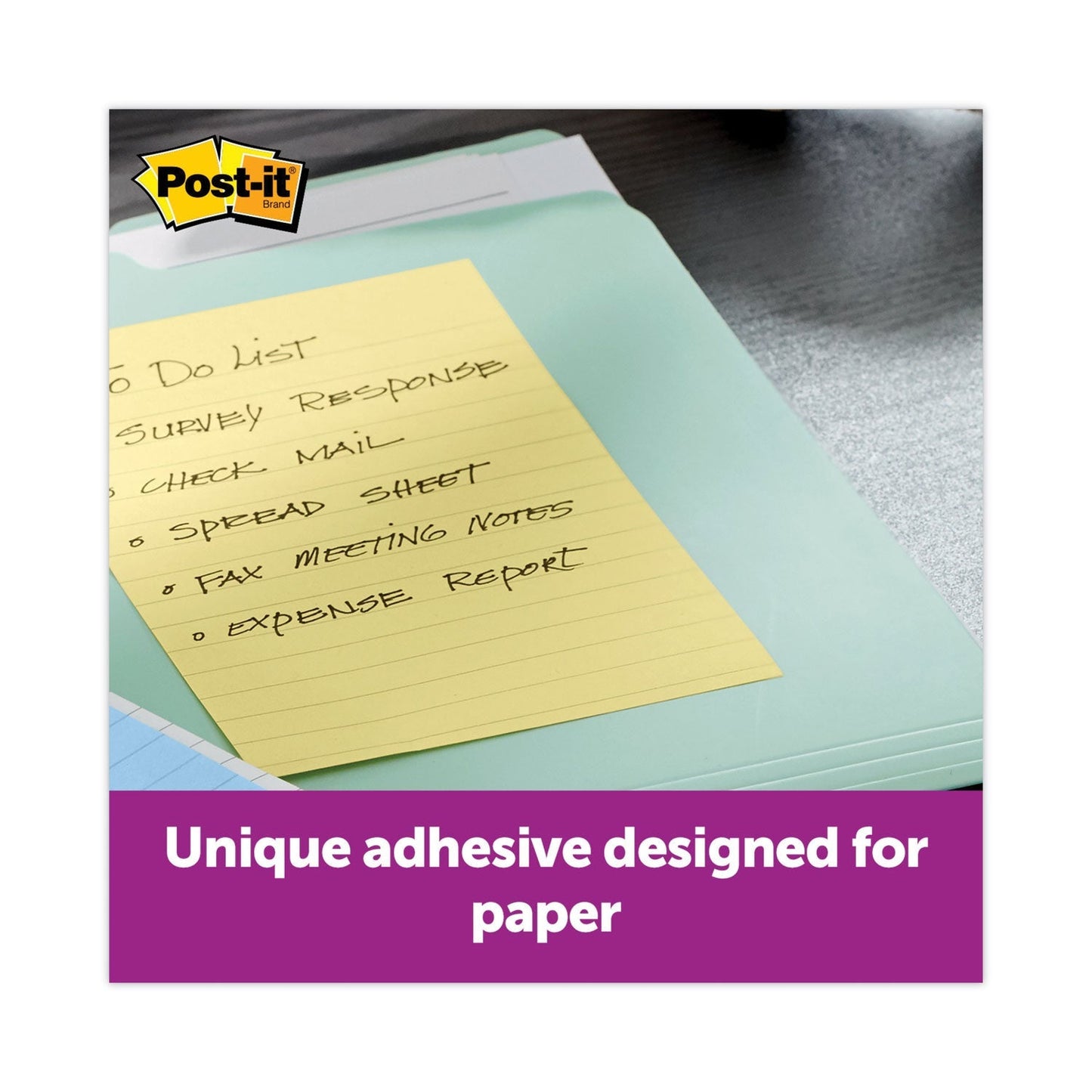 Post - it Original Pads in Canary Yellow, Note Ruled, 4" x 6", 100 Sheets/Pad, 12 Pads/Pack - themonogram manor 