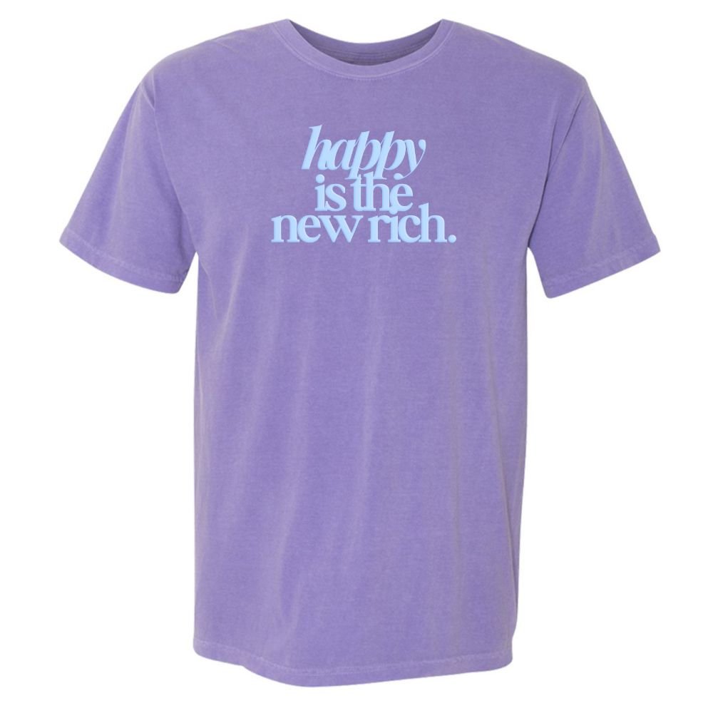 PUFF 'Happy Is The New Rich' T-Shirt - themonogram manor 