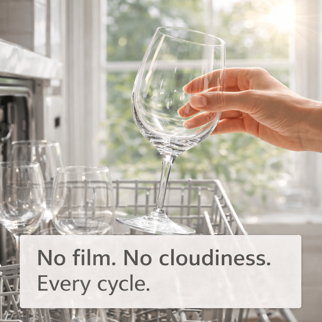 Powerful Dishwasher Detergent with Enzymes — No Microplastics, No Residue - themonogram manor 
