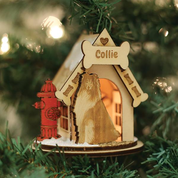 Collie Ornament - themonogram manor 