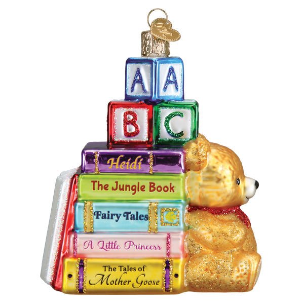 Favorite Children's Books Ornament - #themonogram manor #