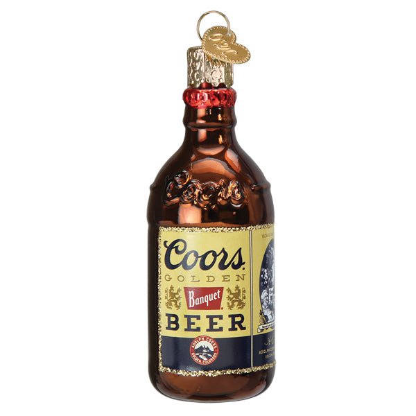 Coors Banquet Bottle Ornament - themonogram manor 