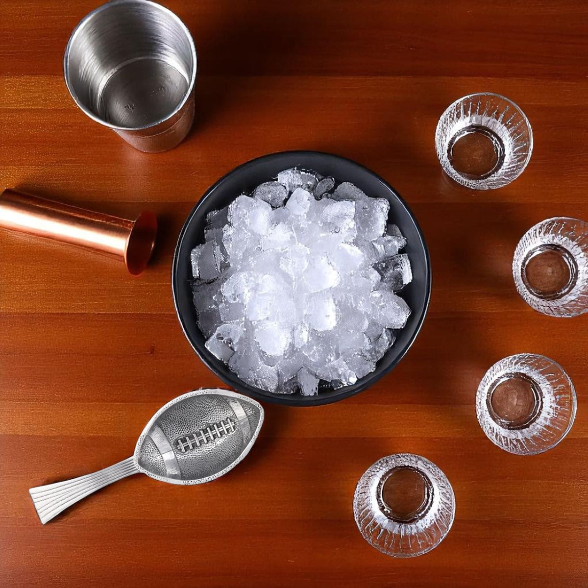 Football Ice Scoop - themonogram manor 