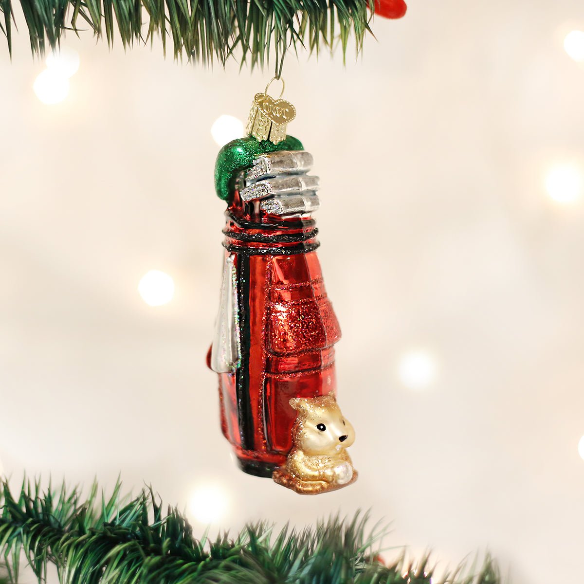 Golf Bag Ornament - #themonogram manor #