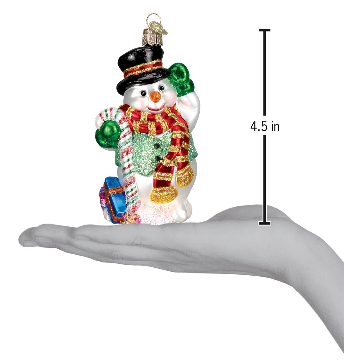 Candy Cane Snowman - themonogram manor 