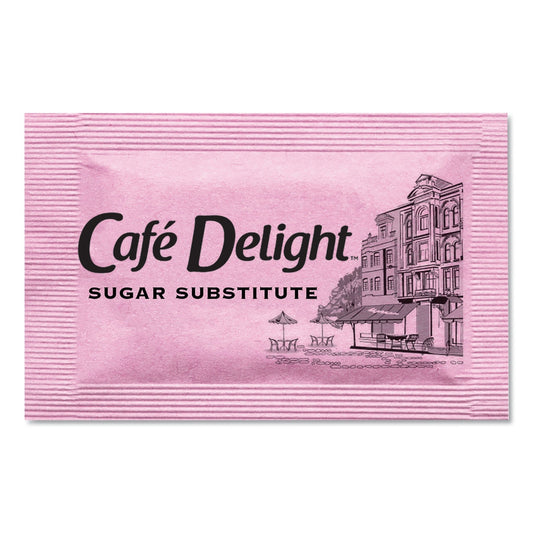 Café Delight Pink Sweetener Packets, 0.08 g Packet, 2000 Packets/Box - themonogram manor 