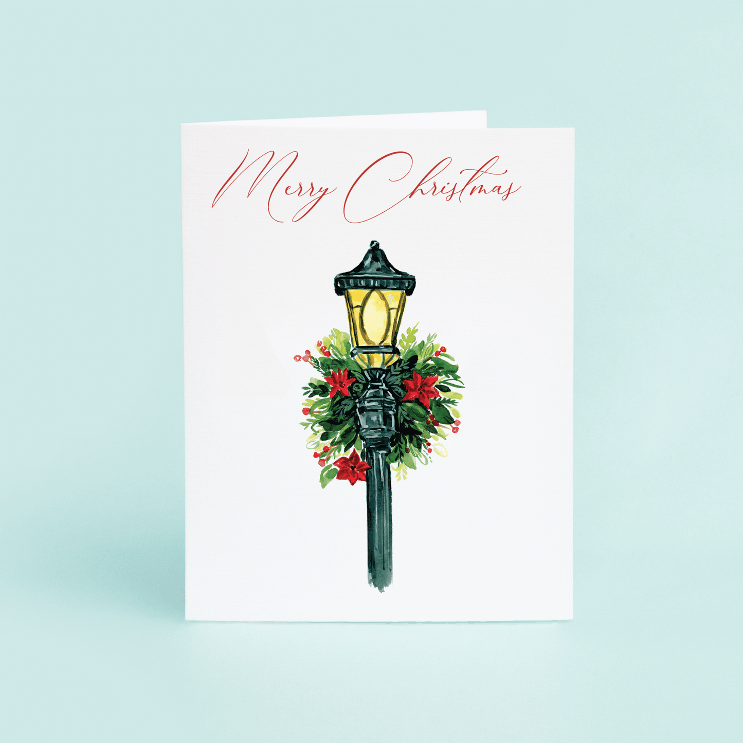 Streetlamp "Merry Christmas - themonogram manor 