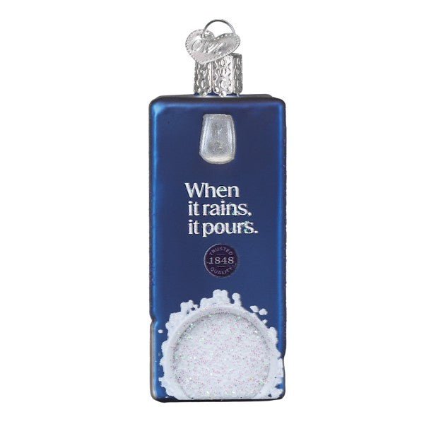 Morton Kosher Salt Box Ornament - themonogram manor 