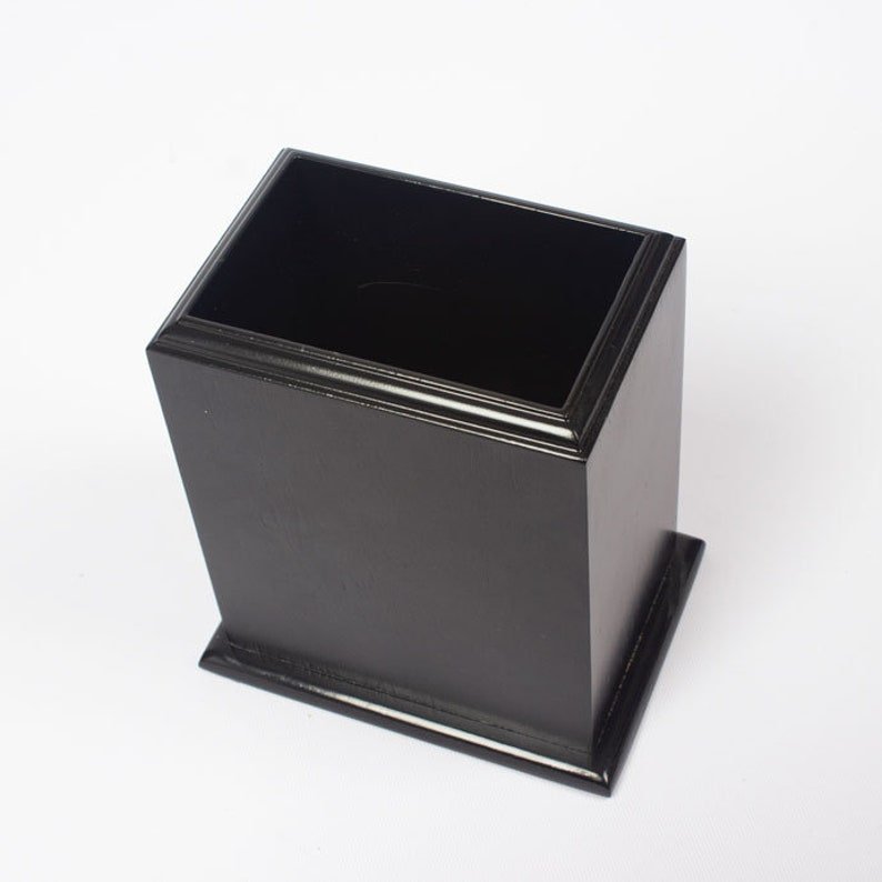 MOOG Prestige Wood Desk Set - Black - 12PCS - themonogram manor 