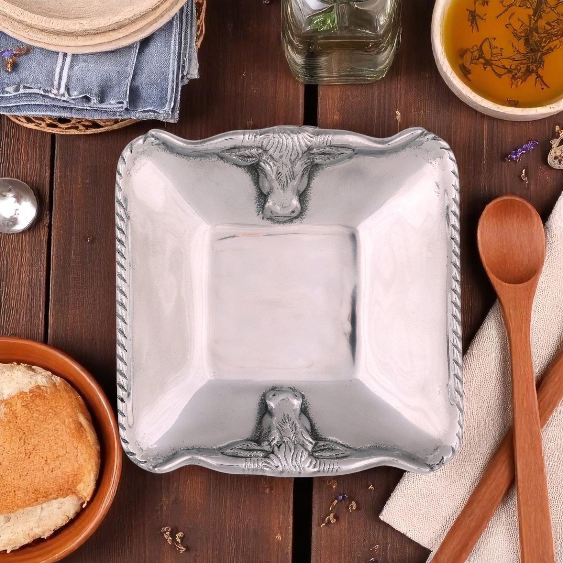 Longhorn 6 - 1/2 Bowl - themonogram manor 