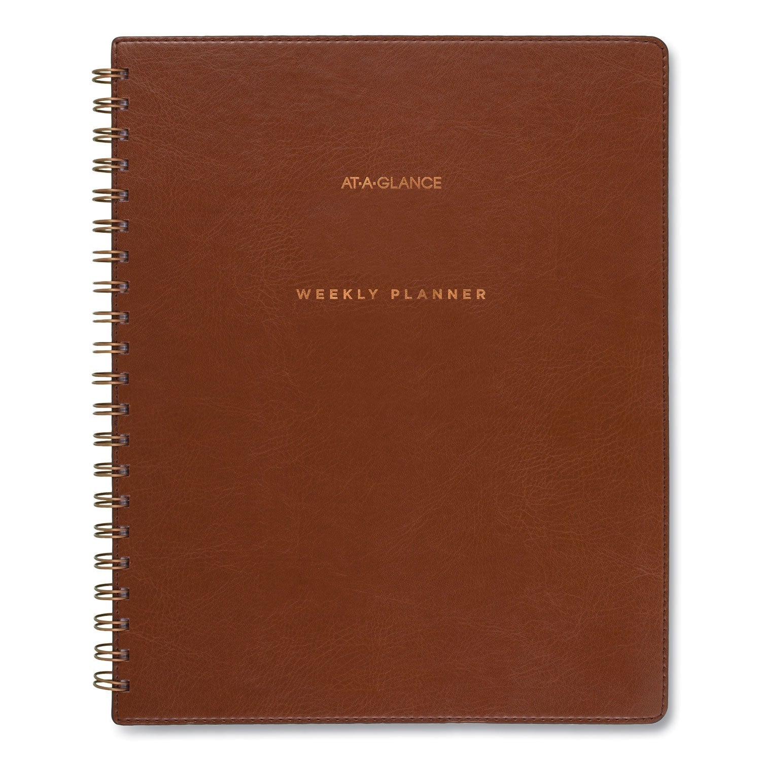 AT - A - GLANCE Signature Collection Academic Weekly/Monthly Planners, 11.5 x 8, Distressed Brown Cover, 13 - Month (July - July): 2022 - 2023 - themonogram manor 