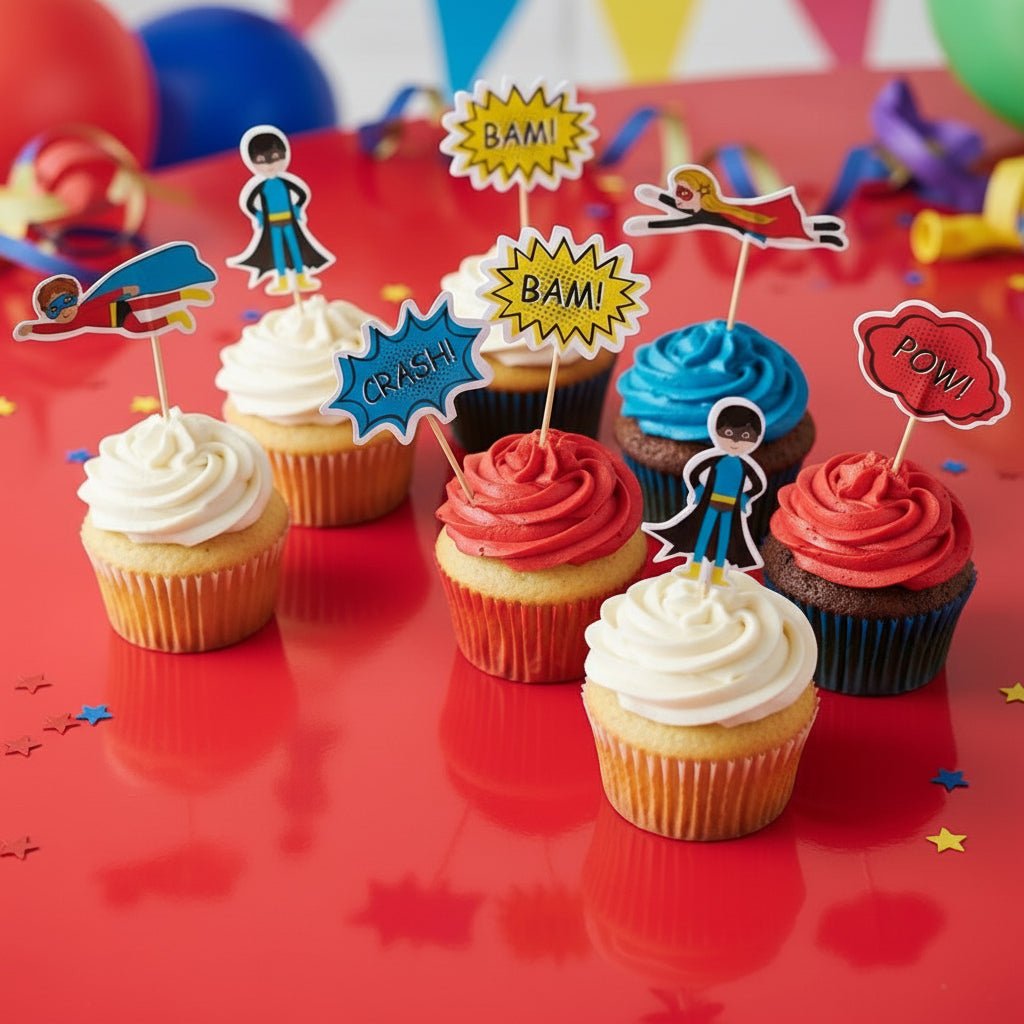 Superheroes Toppers (Set of 12) - themonogram manor 