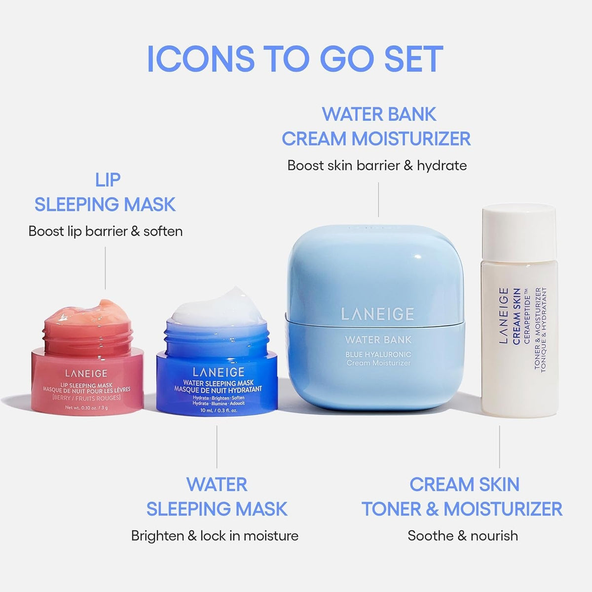 Water Bank Blue Hyaluronic Moisturizer: Barrier-Boosting Hydration, Squalane, Ceramide, Dermatologist-Tested - themonogram manor 