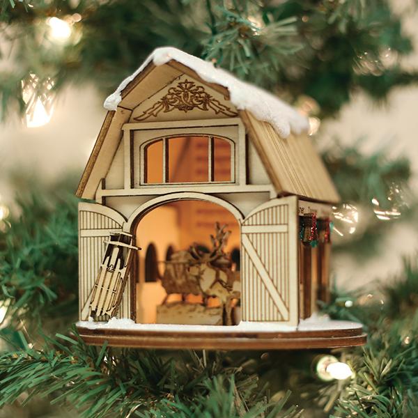 Santa's Reindeer Barn - themonogram manor 