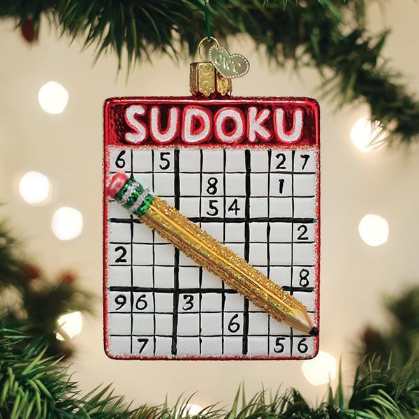Sudoku Ornament - themonogram manor 