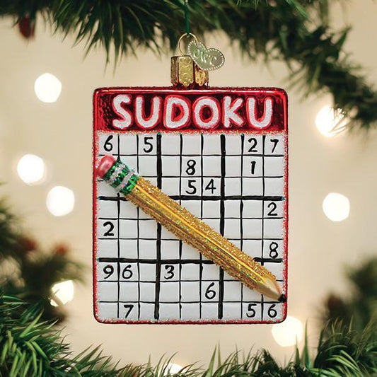 Sudoku Ornament - themonogram manor 