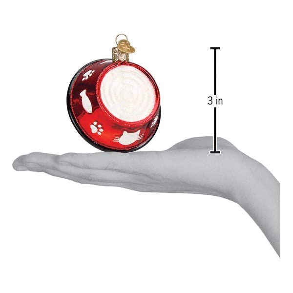 Kitty Bowl Ornament - #themonogram manor #