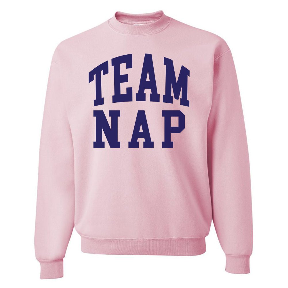'Team Nap/Couch Club' Crewneck Sweatshirt - themonogram manor 
