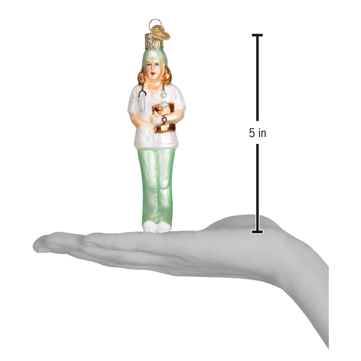 Nurse Ornament - themonogram manor 