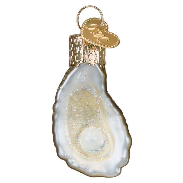 Mini Oyster With Pearl Ornament - themonogram manor 