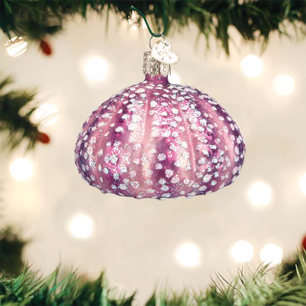 Purple Sea Urchin Ornament - themonogram manor 