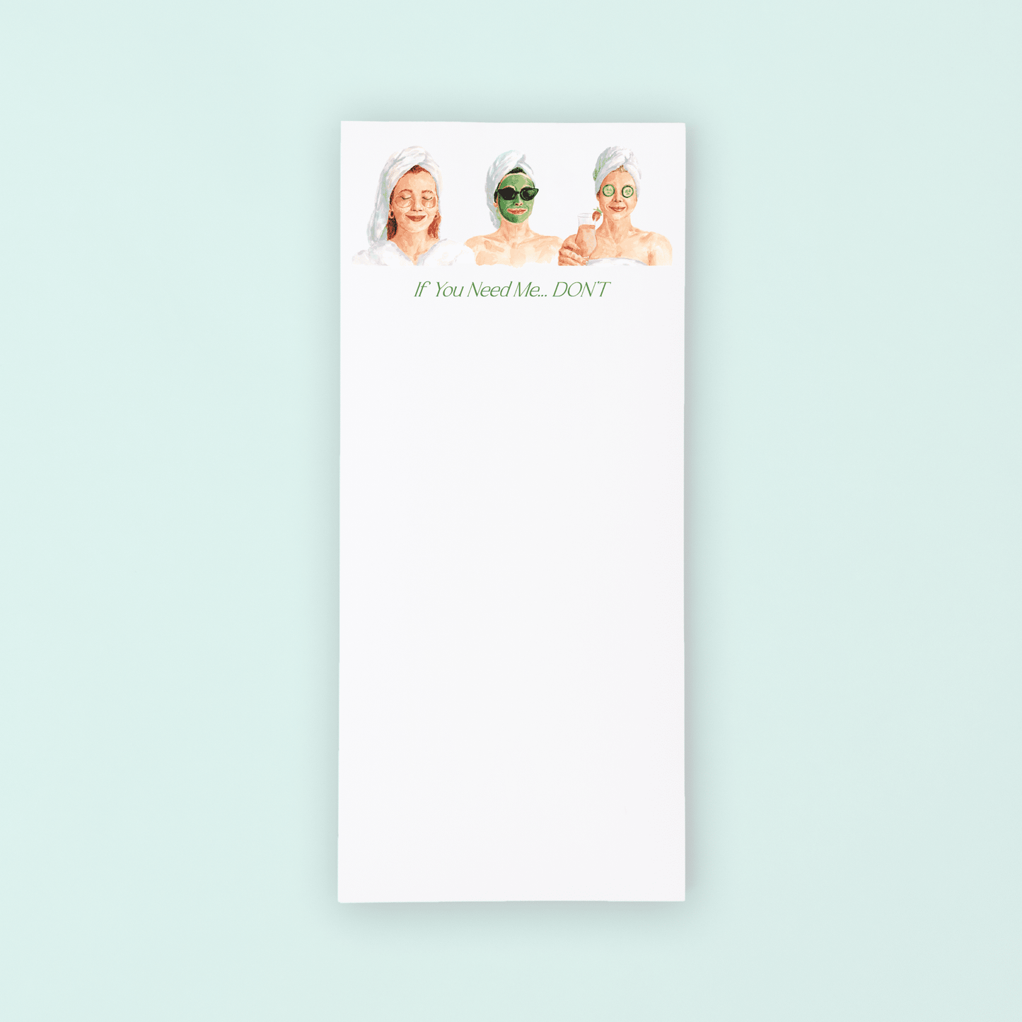 Spa Ladies List Pad - themonogram manor 