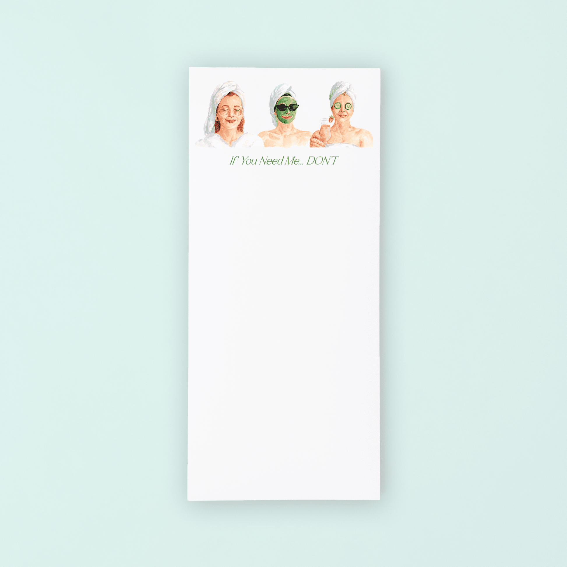 Spa Ladies List Pad - themonogram manor 