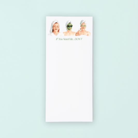 Spa Ladies List Pad - themonogram manor 