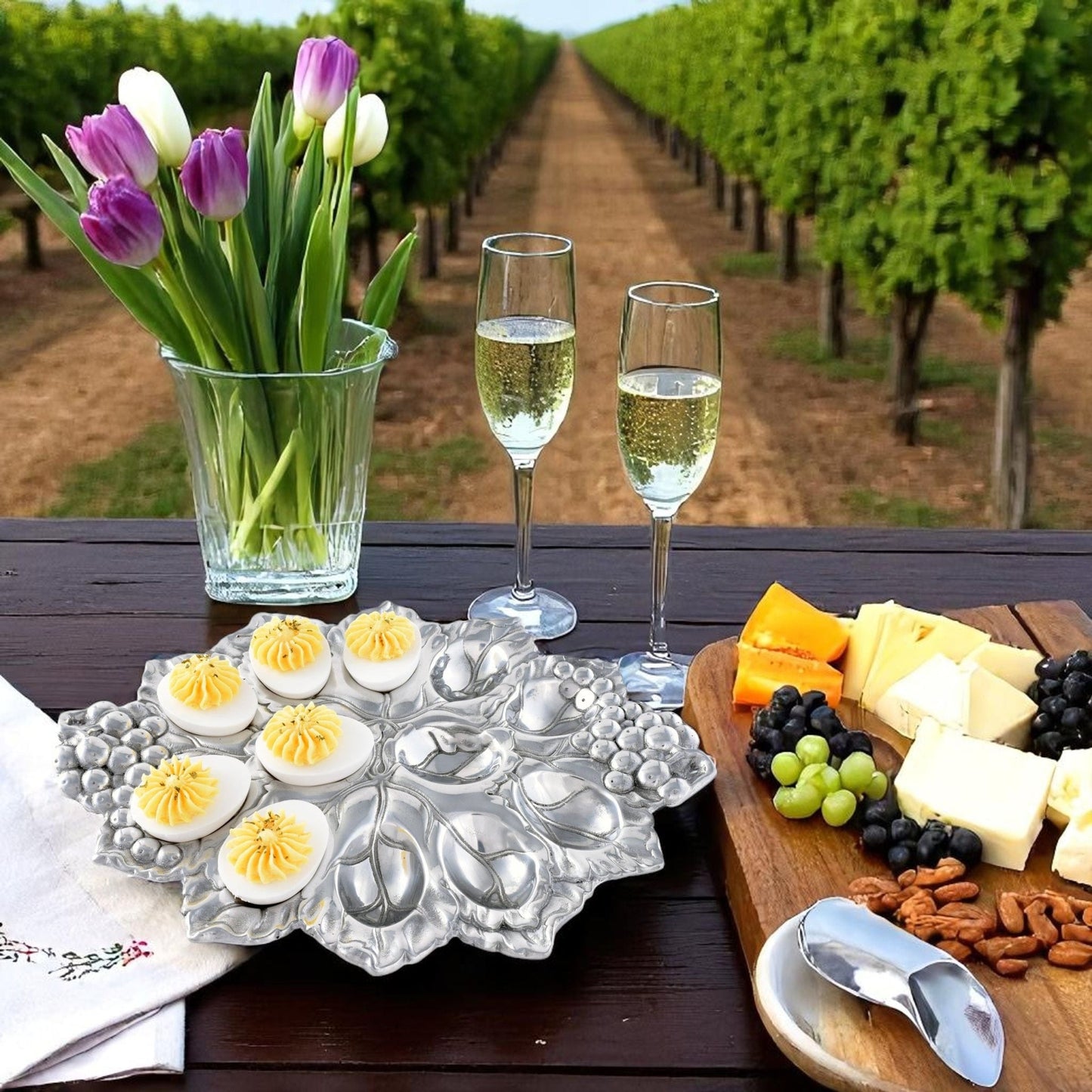 Grape Deviled Egg Holder - themonogram manor 