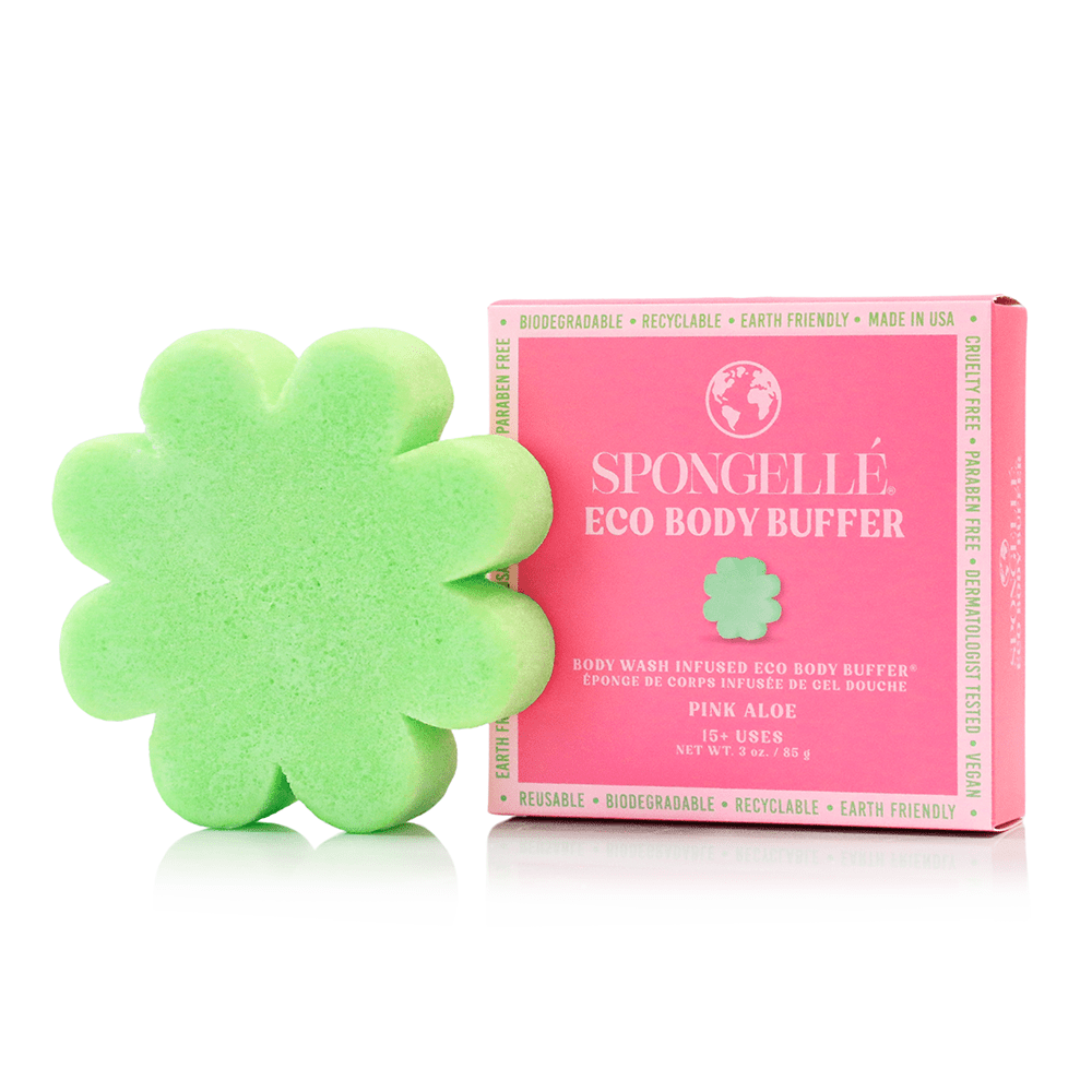 Pink Aloe | Eco Body Buffer - themonogram manor 