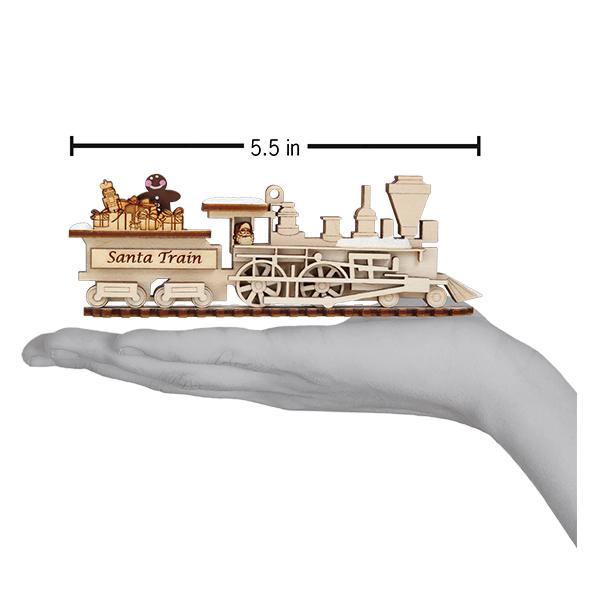 Santa Train Ornament - #themonogram manor #