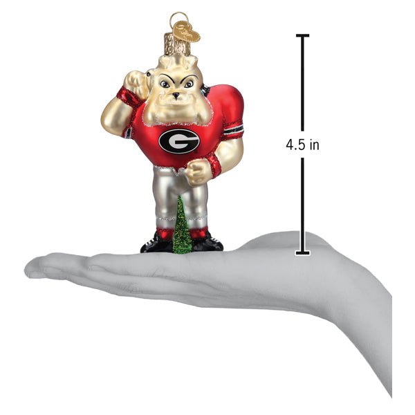 Georgia Hairy Dawg Ornament - themonogram manor 