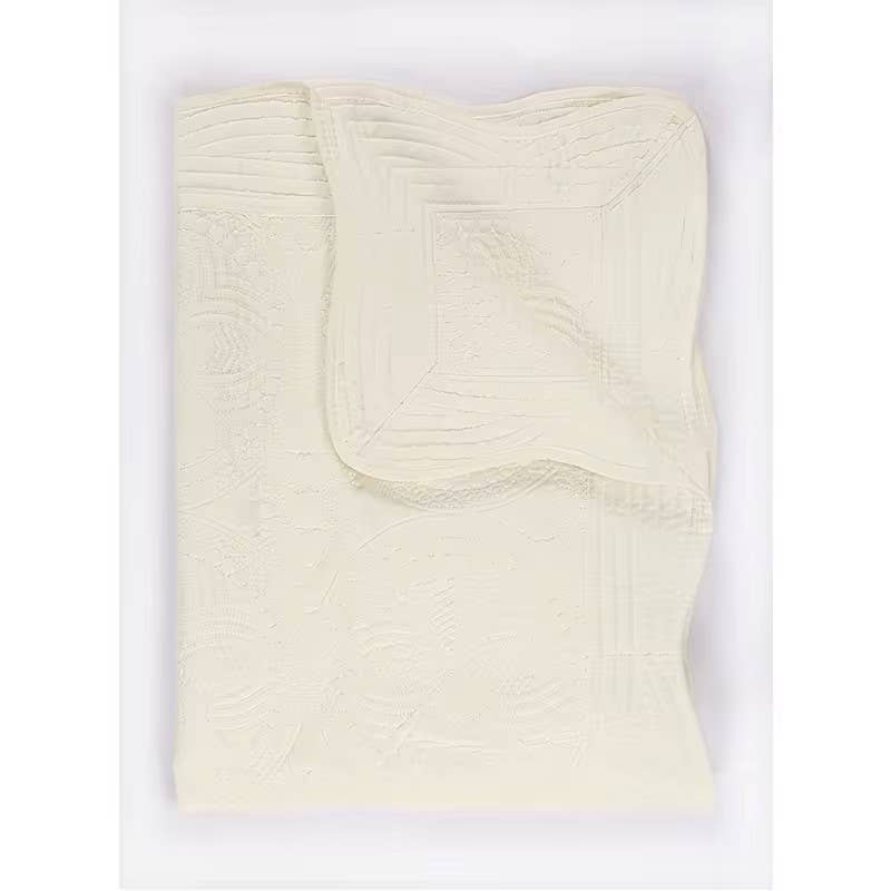 Heirloom Quilt - Baby Quilt Blanket Monogram - themonogram manor 
