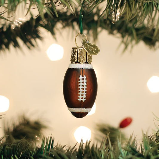 Mini Football Ornament - themonogram manor 