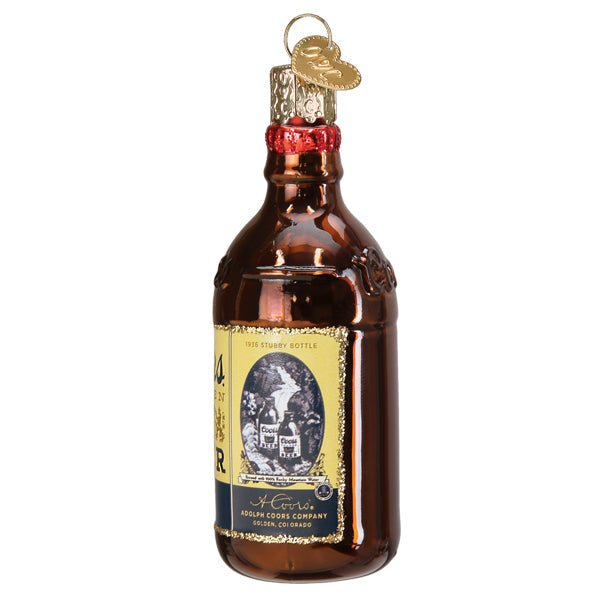Coors Banquet Bottle Ornament - themonogram manor 