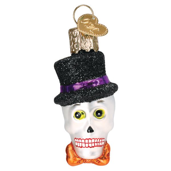 Mini Top Hat Skeleton Ornament - themonogram manor 